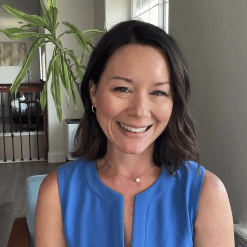 A photograph of Tammy, Ryan, a member of the women's leadership connection board